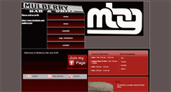 Desktop Screenshot of mulberrygrill.com